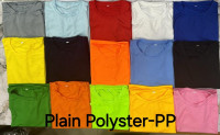 Plain Round Neck PP T-shirt